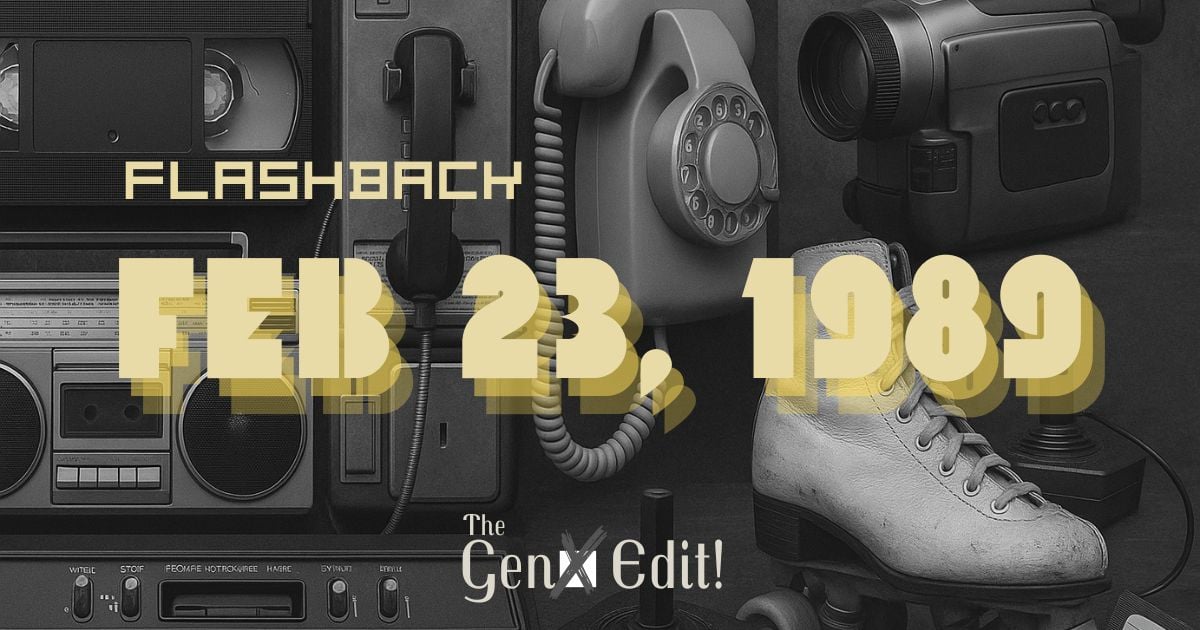 Flashback: February 23, 1989