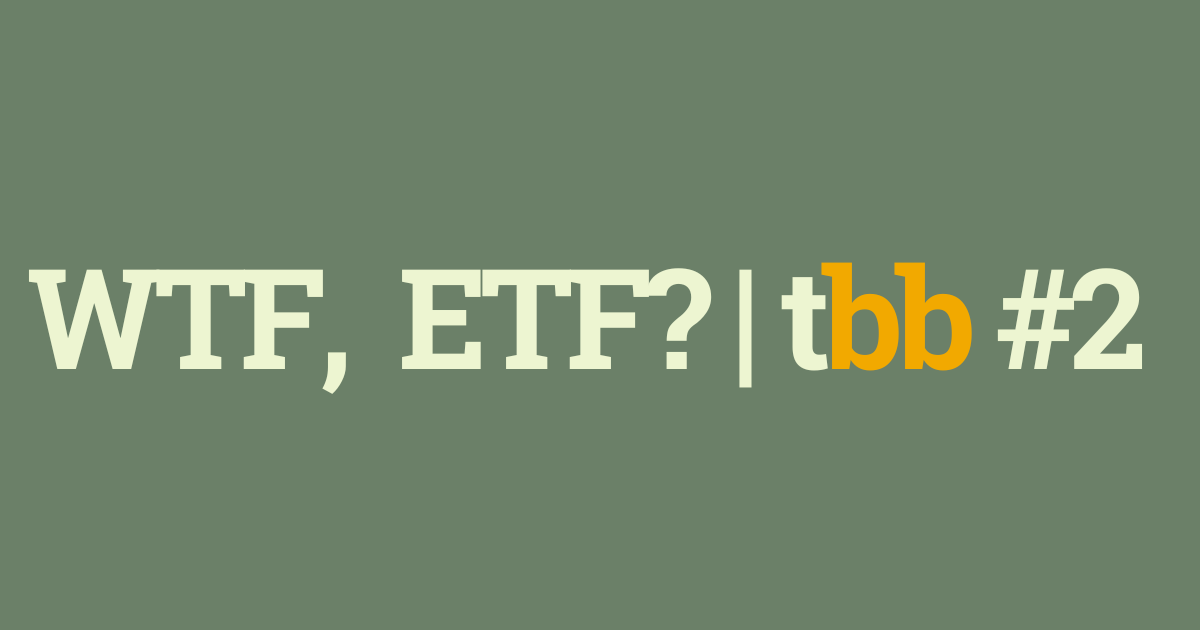 WTF, ETF? | The Bitcoin Beat #2