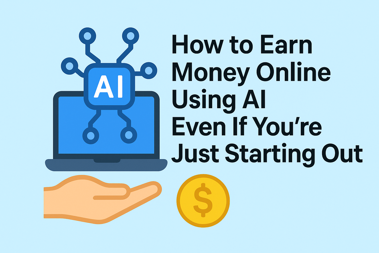 How to Earn Money Online Using AI Even If You’re Just Starting Out
