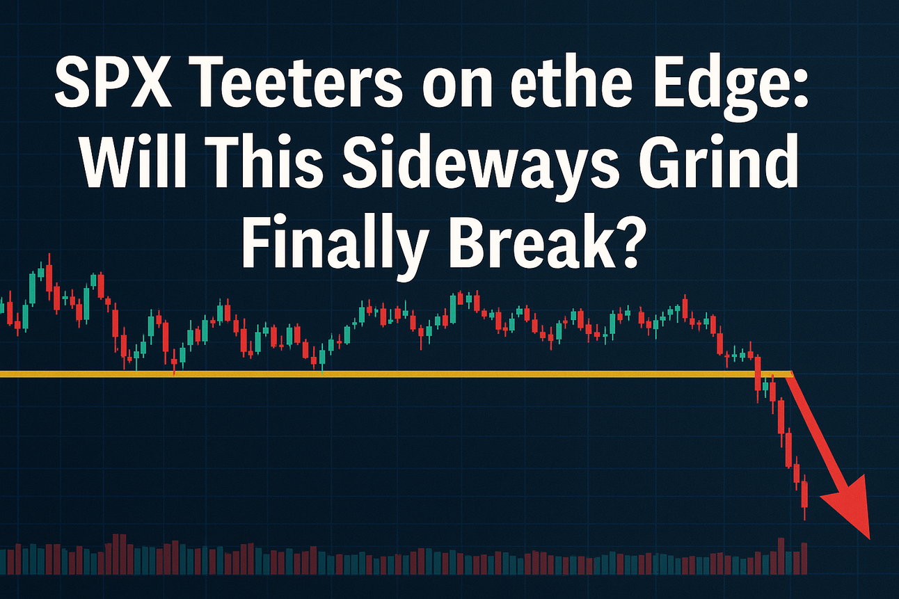 SPX Teeters on the Edge: Will This Sideways Grind Finally Break?
