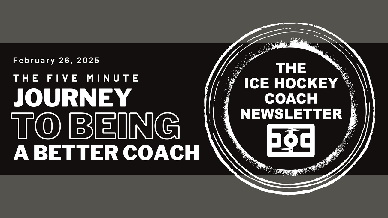 The Ice Hockey Coach Newsletter