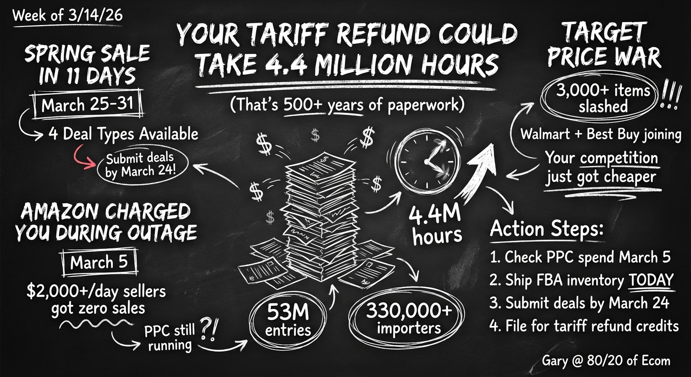 Everyone's Suing Everyone — And Your Refund Just Got Harder - 80/20 of Ecom [3/13/26]