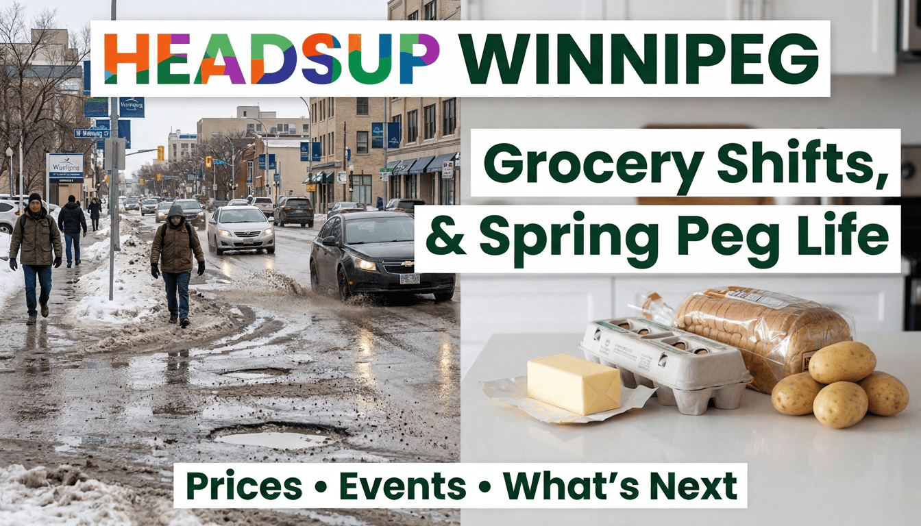 HeadsUp! Winnipeg's Update This Week