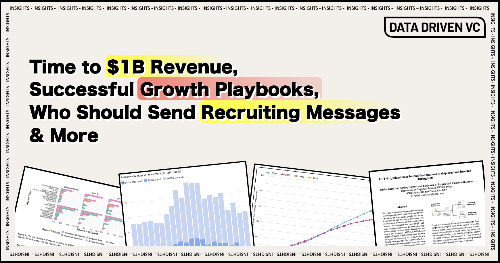 🚀Time to $1B Revenue, Growth Playbooks, Who Should Send Recruiting Messages & More