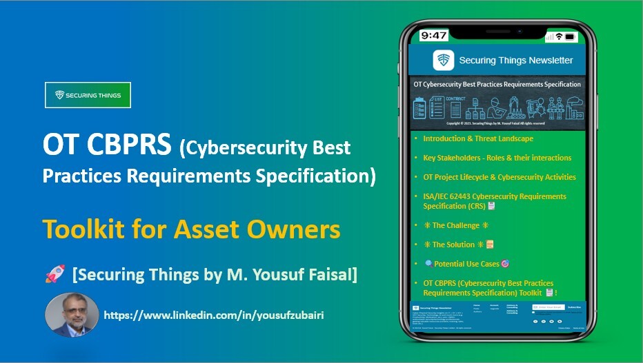 OT/ICS Cybersecurity Best Practices Requirements Specification