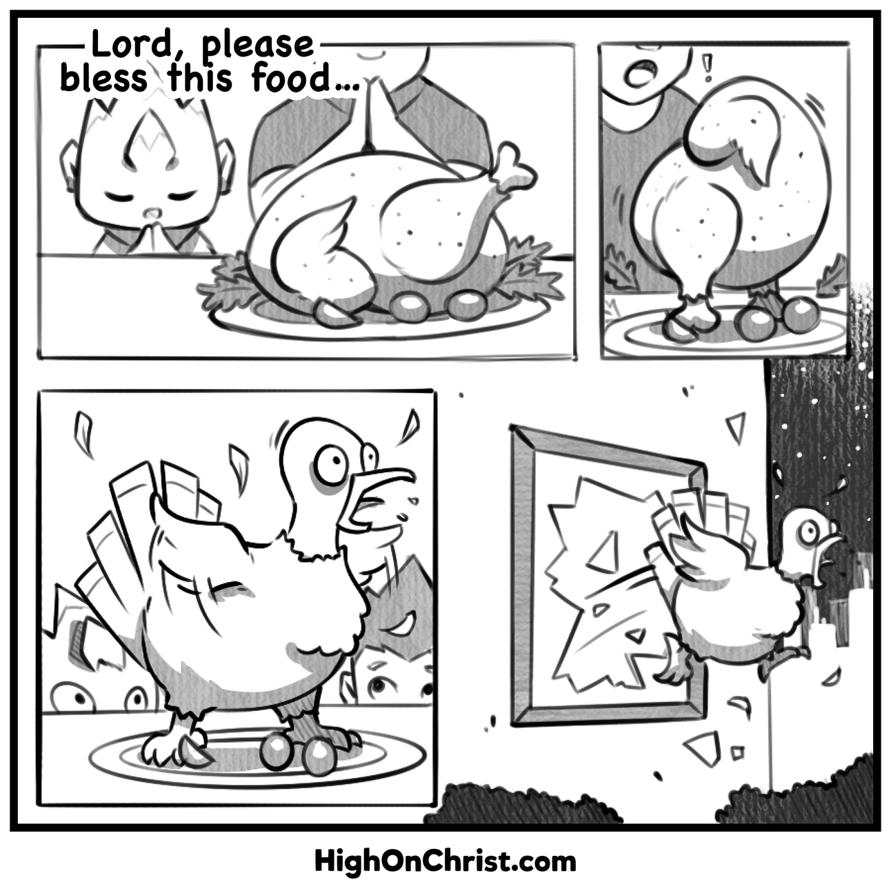  ✝️ Bless my 🍔 ???