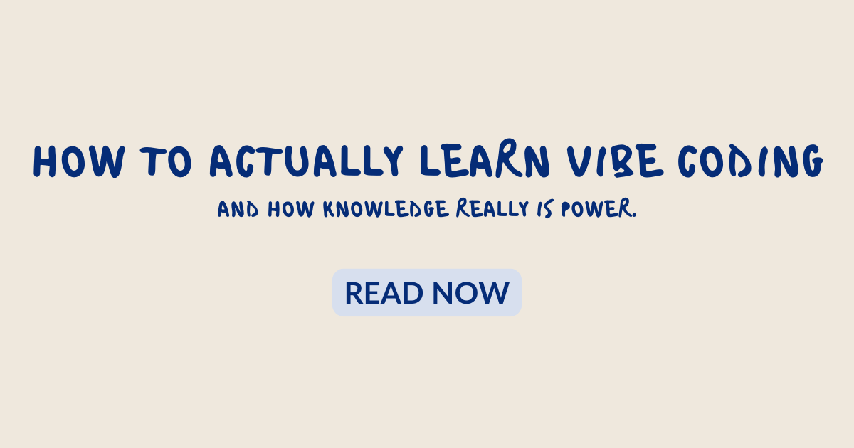 How to actually learn vibe coding