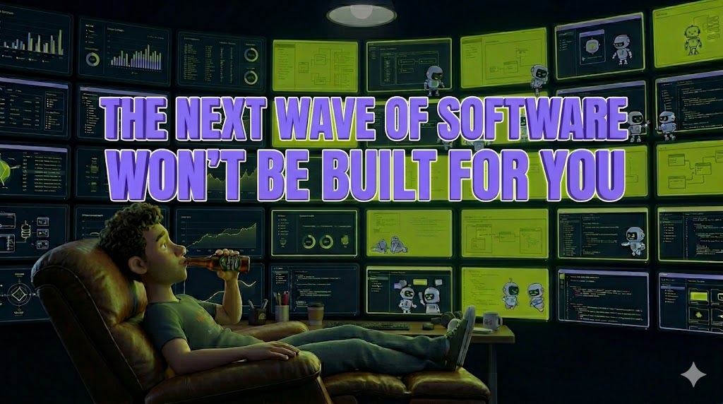 👓 The next wave of software won't be built for you