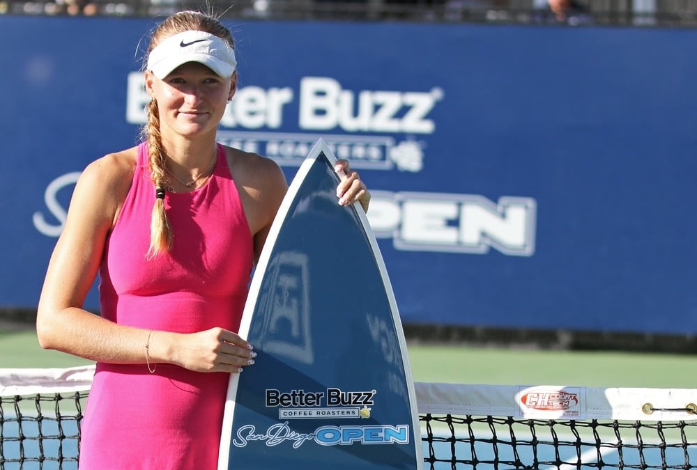Kalieva takes down top seeds to win San Diego Open ITF-100 