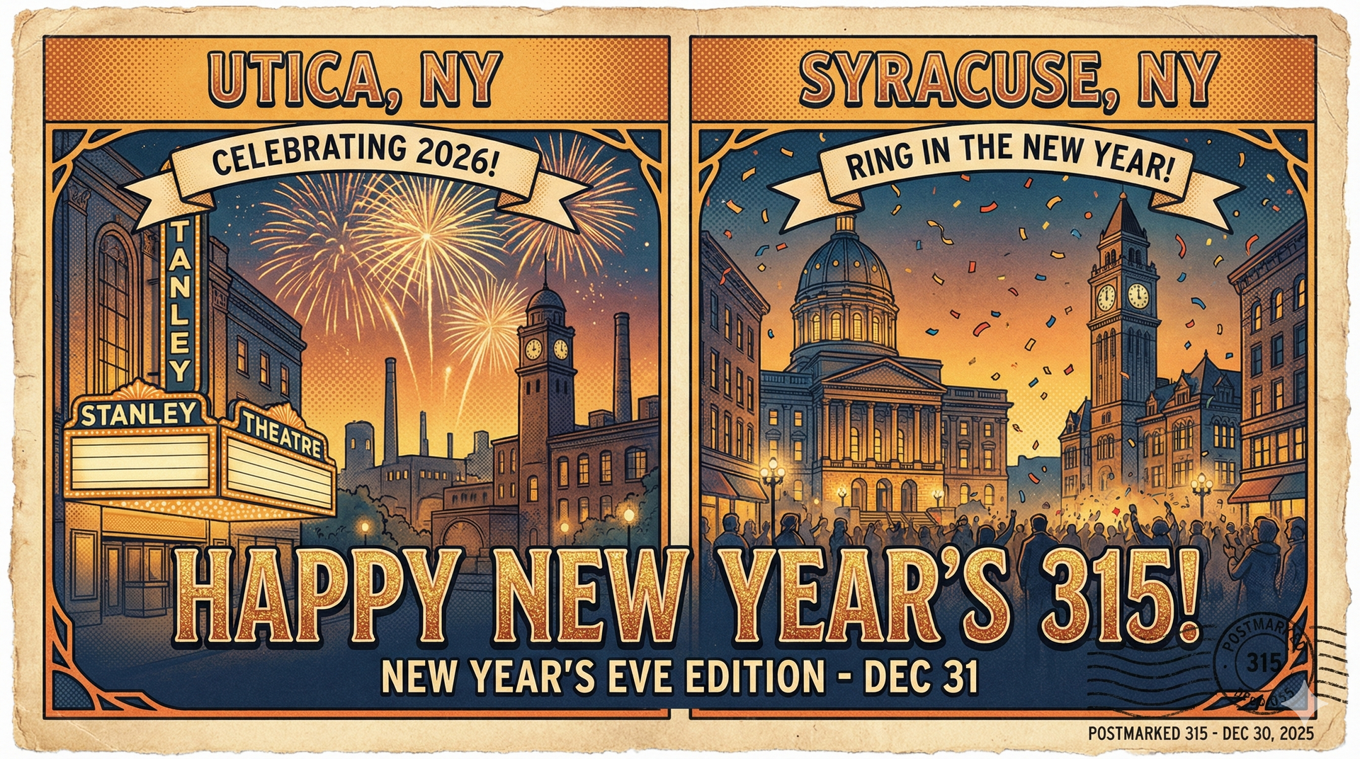 The 315's NYE Parties, Beef & Bird Opens in Bagg's Square, and More in the 315