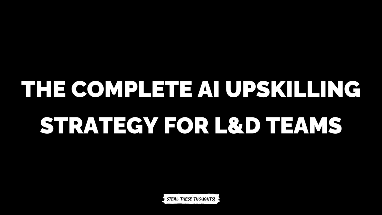 How To Build an AI Upskilling Strategy For Your Company