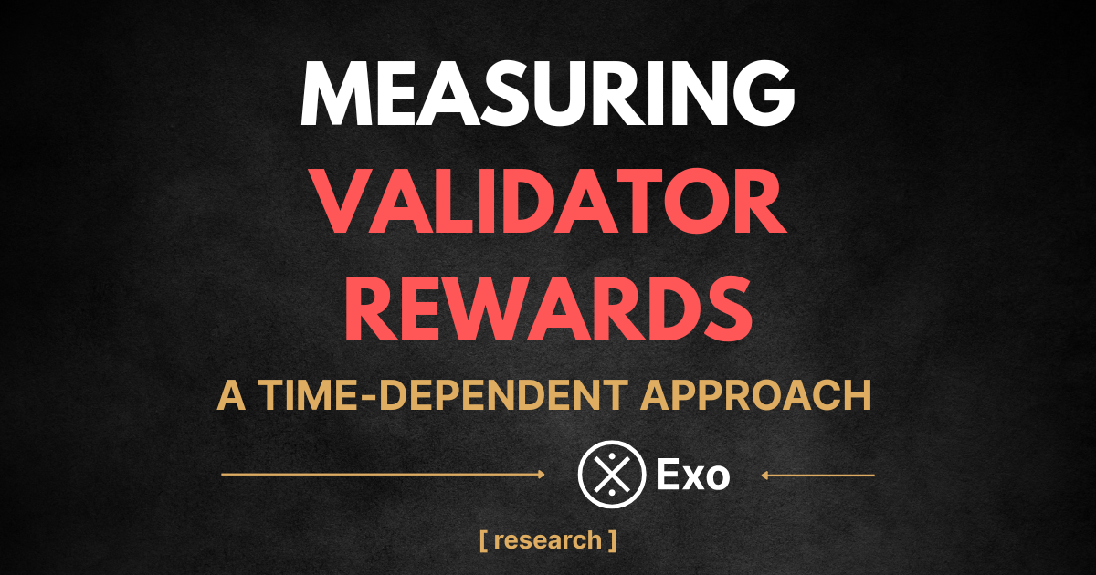 Measuring Solana Validator Rewards: A Time-Dependent Approach