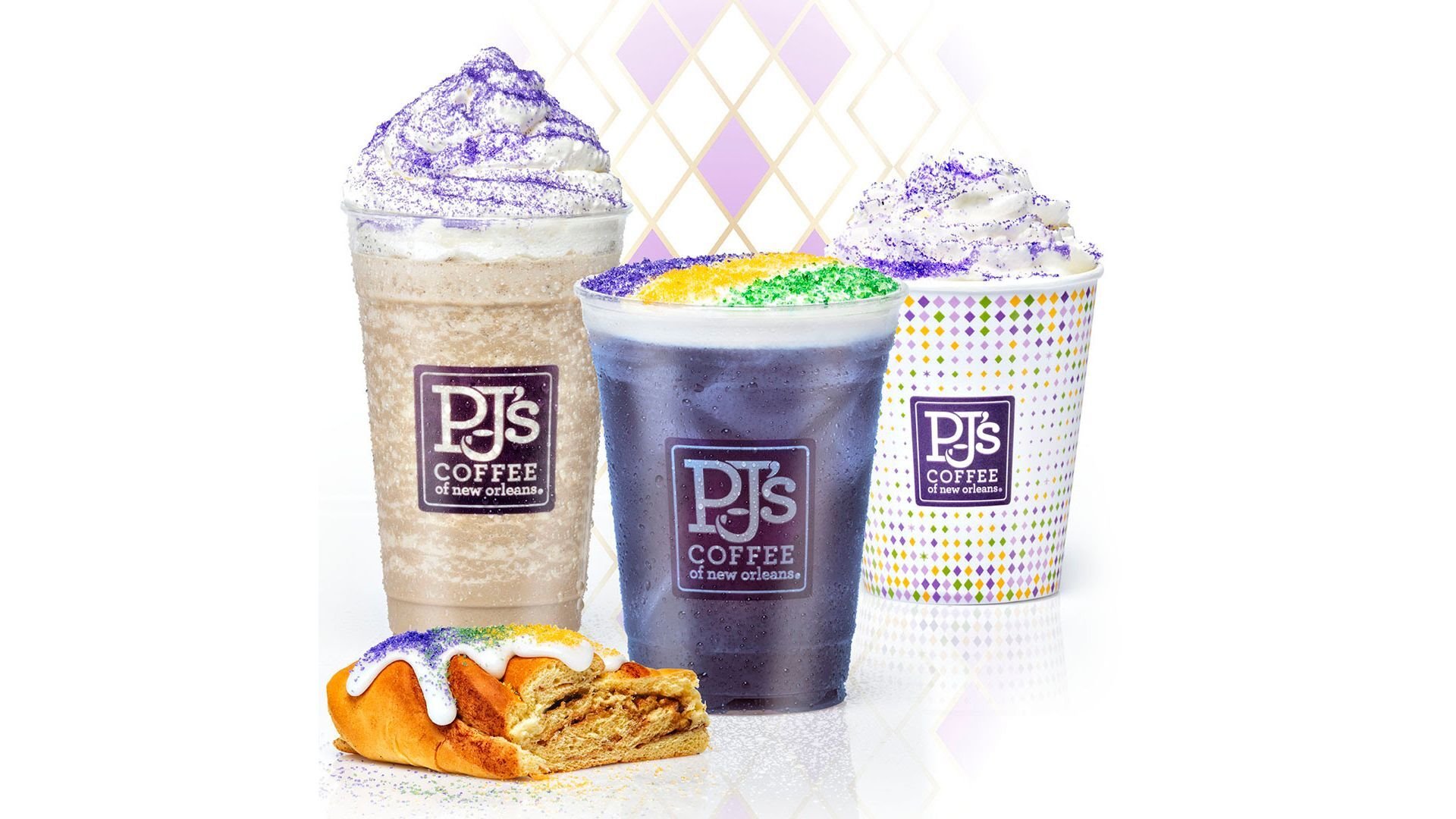 PJ’s Coffee Expands Mardi Gras Celebration with New King Cake Pairings