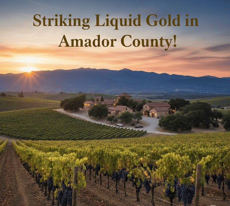 Striking Liquid Gold in Amador County!