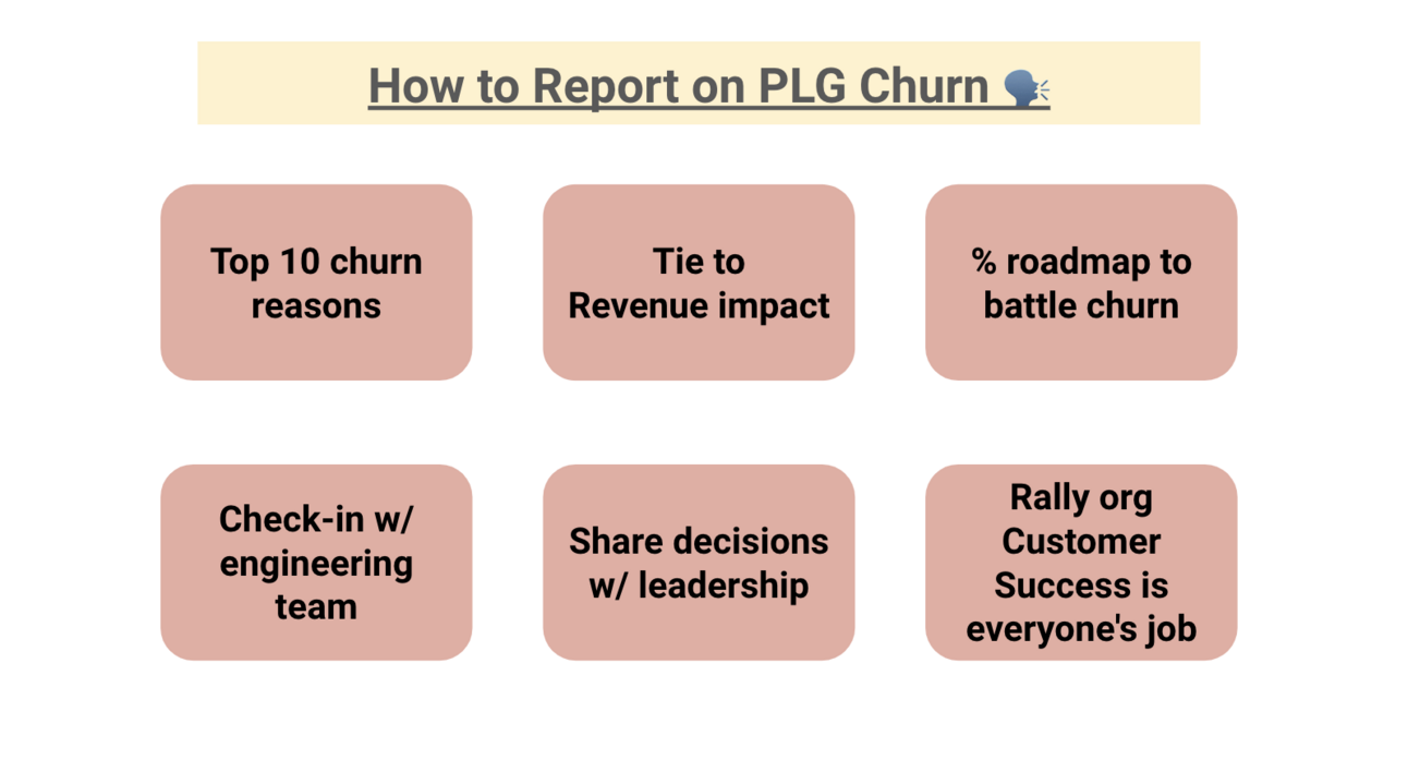 Report Churn to Leadership 📉