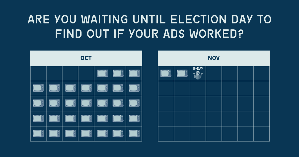 #23 - Are you waiting until Election Day to find out if your ads worked? 