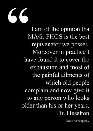 Magnesia phosphorica – Clinical Tips