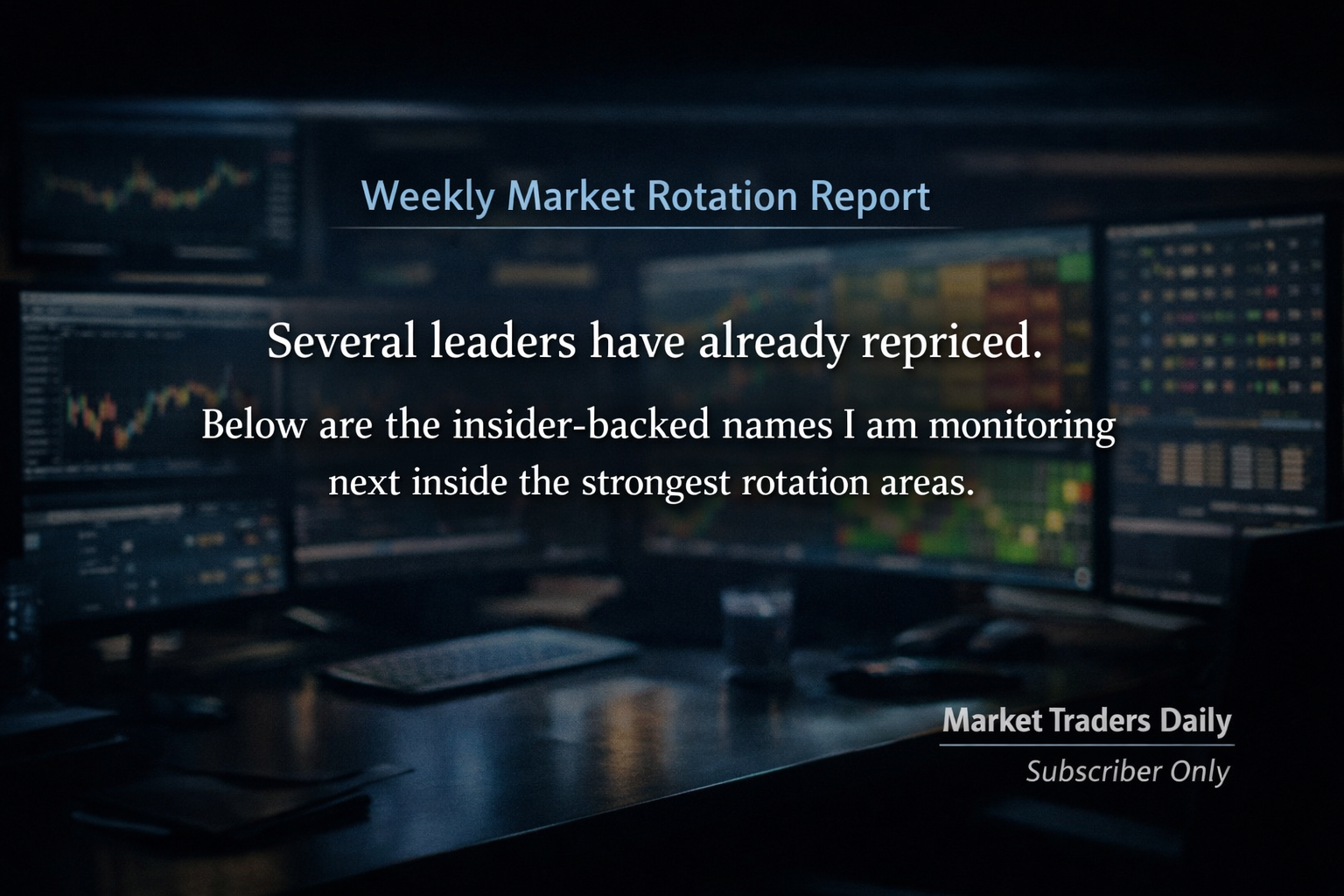 Weekly Market Rotation Report