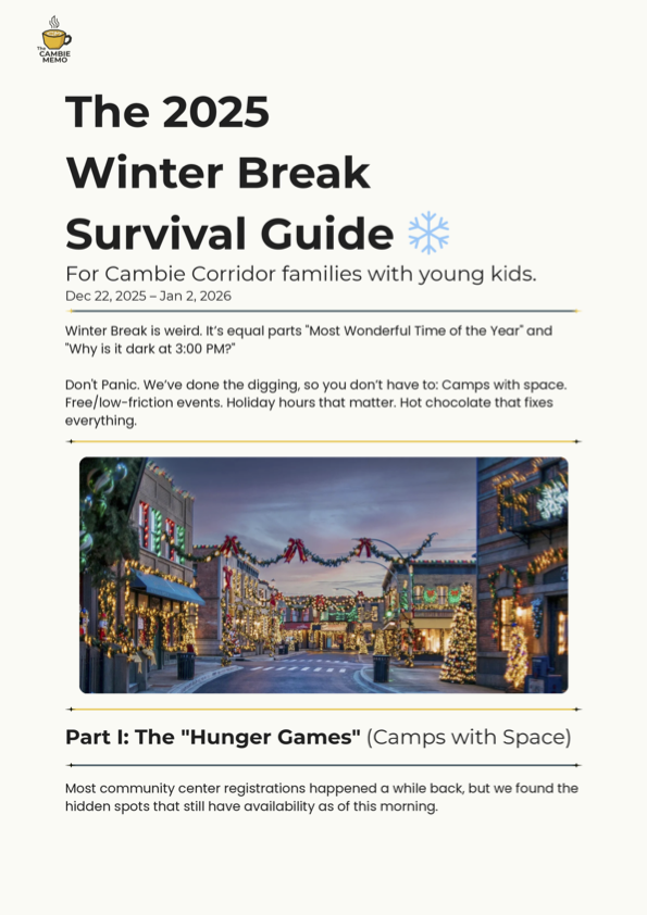 Winter Break Guide - Vancouver