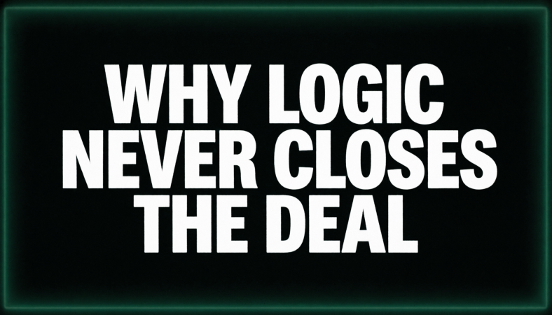 Why Logic Never Closes the Deal