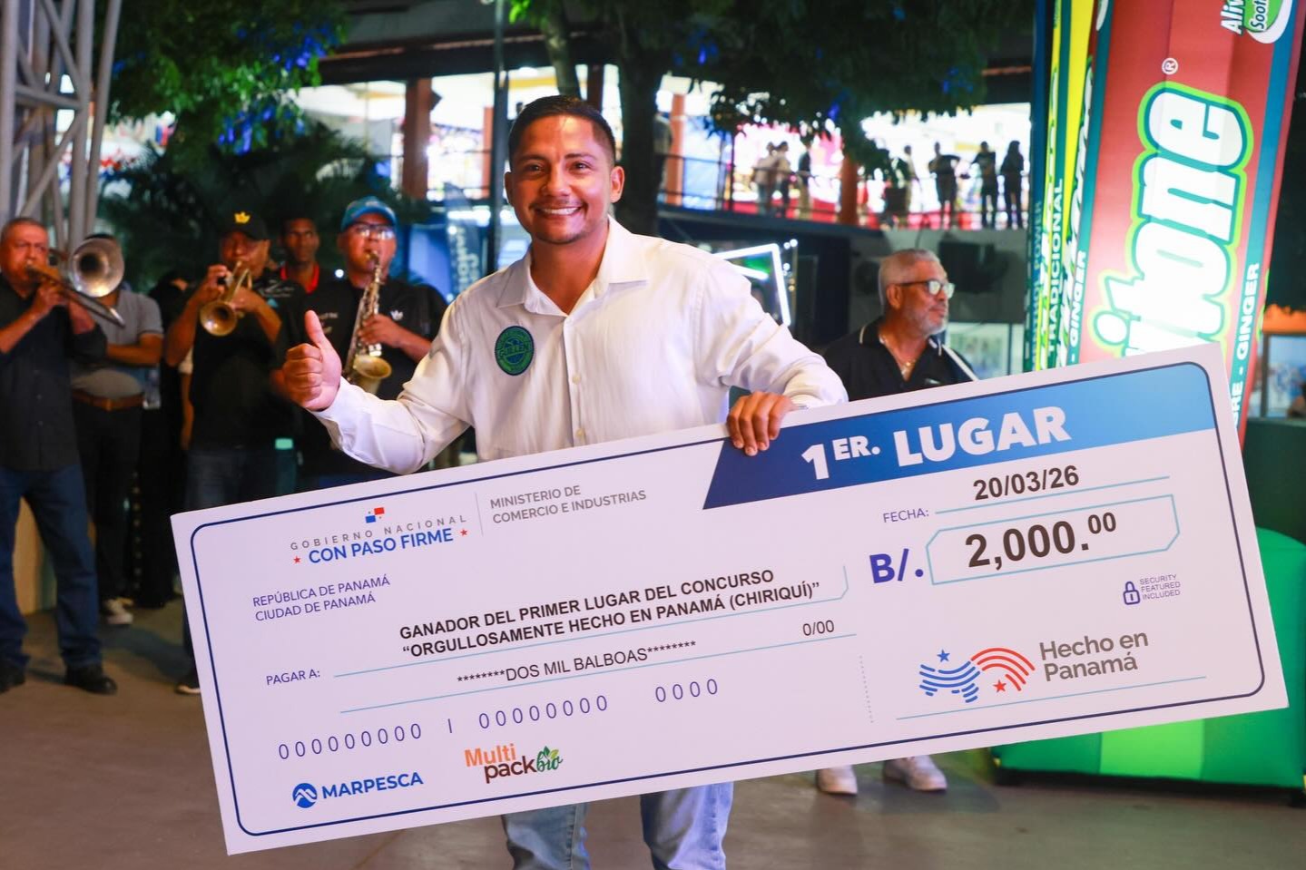 Happy Yuca gana el concurso Hecho en Panamá - Chiriquí