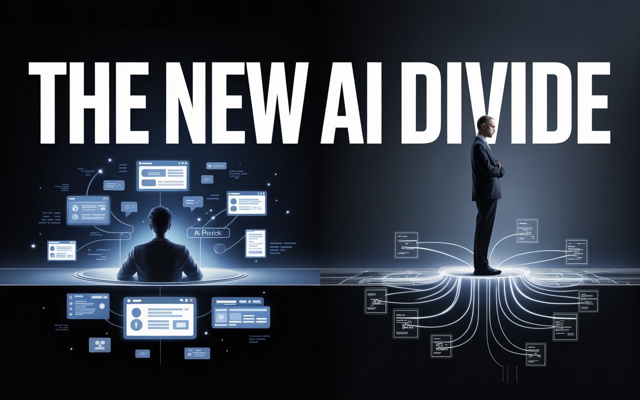 The New AI Divide:Tool Users vs.System Thinkers