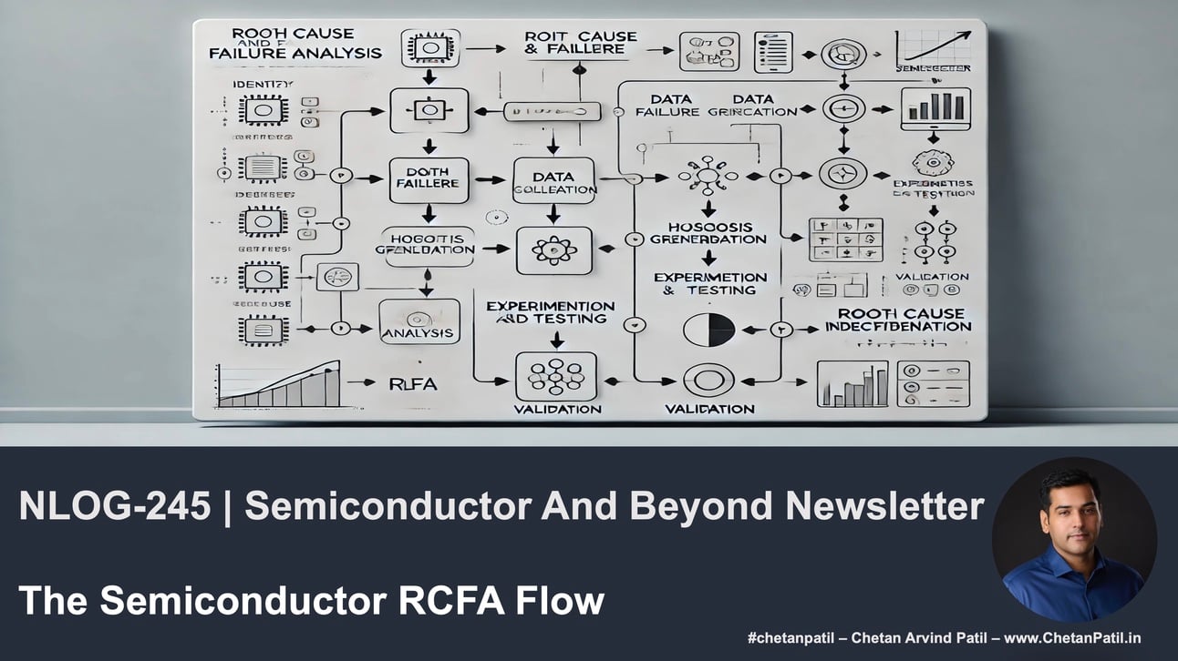 NLOG-245 | Semiconductor And Beyond Newsletter | The Semiconductor RCFA Flow
