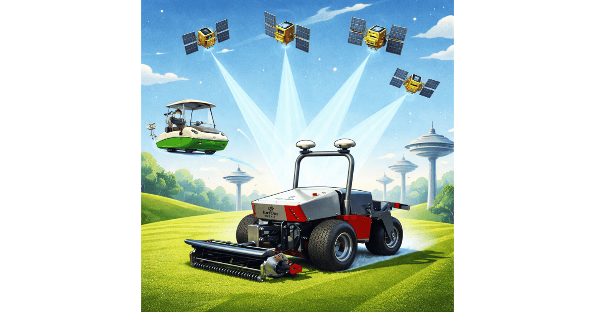 How Autonomous Turf Equipment Knows Where It Is