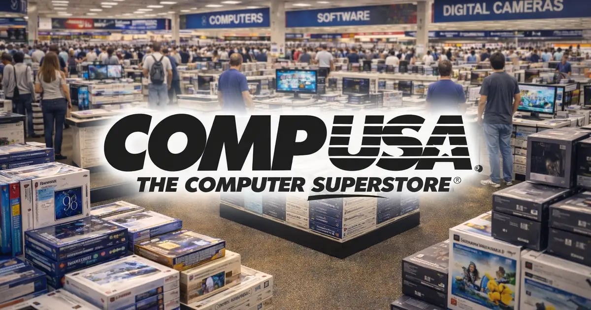 When Buying a Computer Required a Store