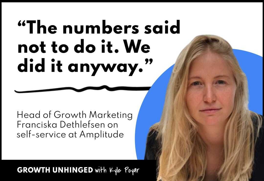 The inside story of Amplitude’s new self-service plan