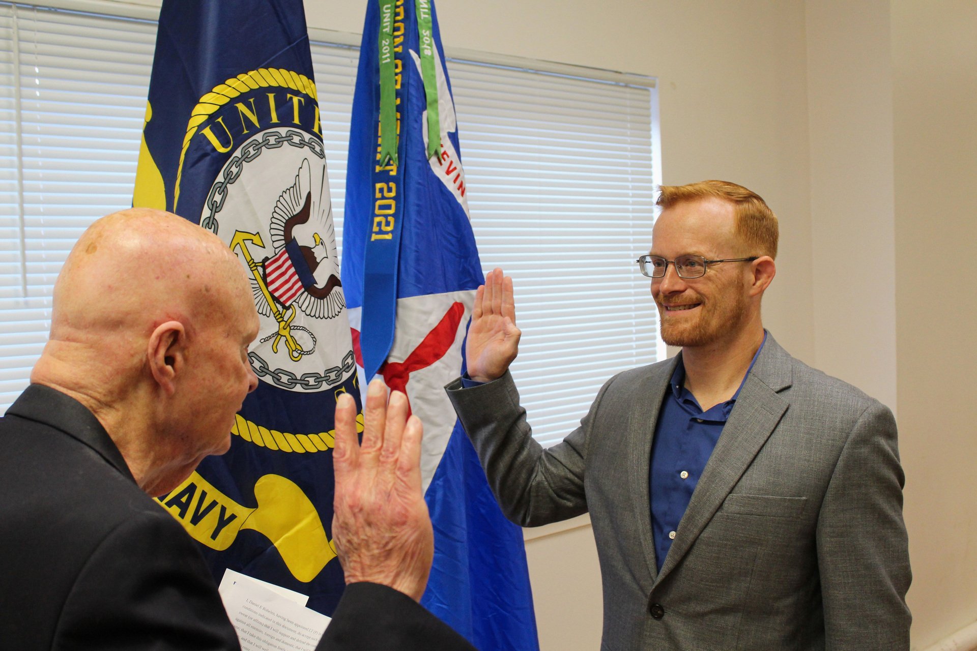 Civil Air Patrol Chaplain Commissions into the U.S. Navy