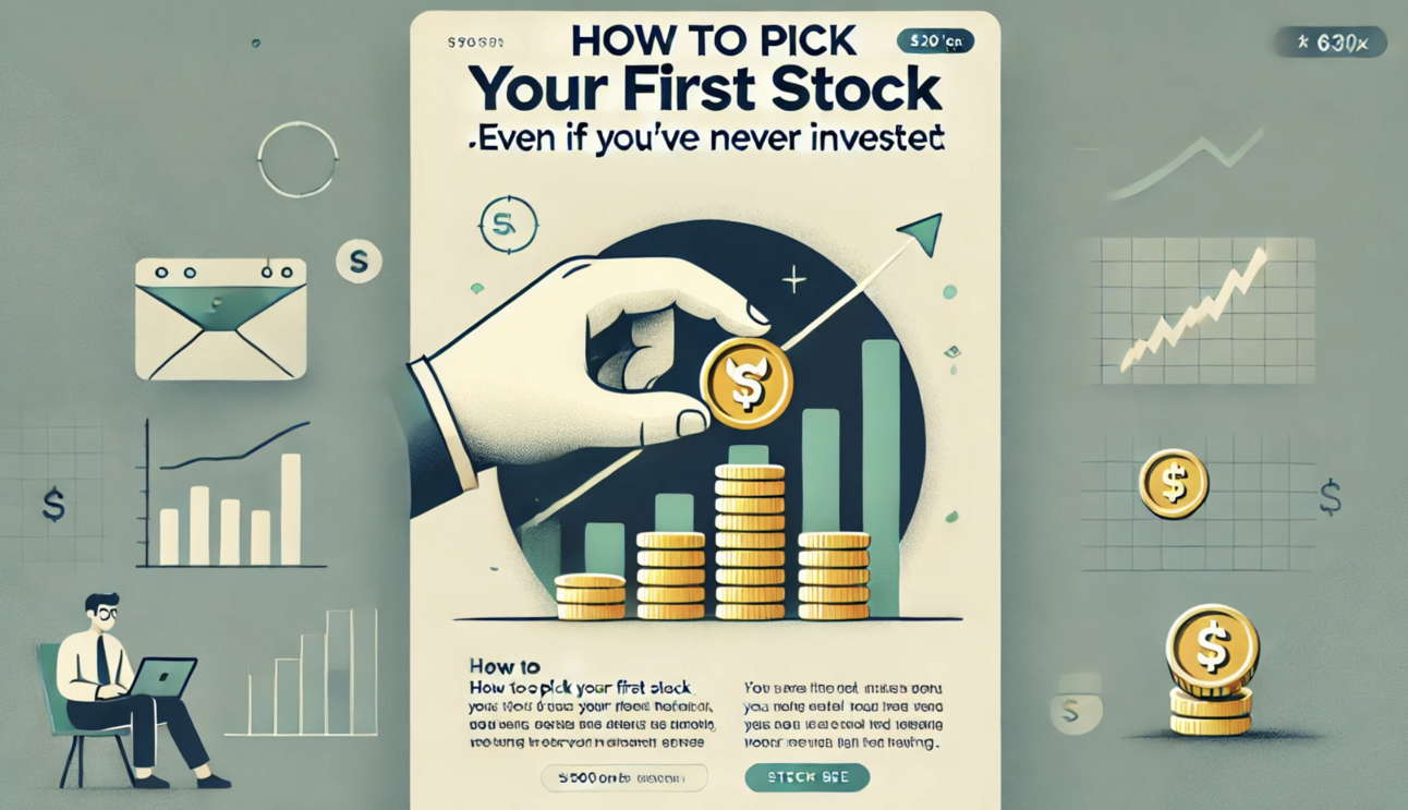 How to Pick Your First Stock (Even If You’ve Never Invested)
