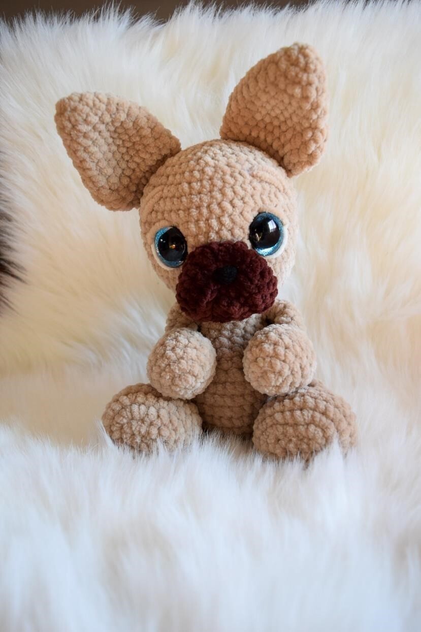 Crochet Baby French Bulldog - Premium PDF