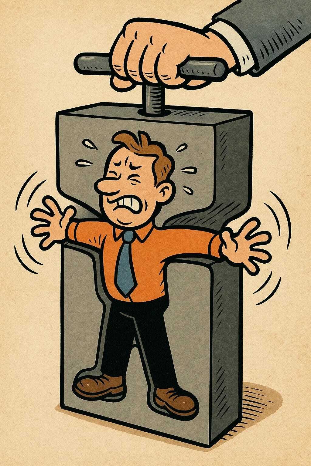 Don’t Be Squeezed Into the Mold of This World