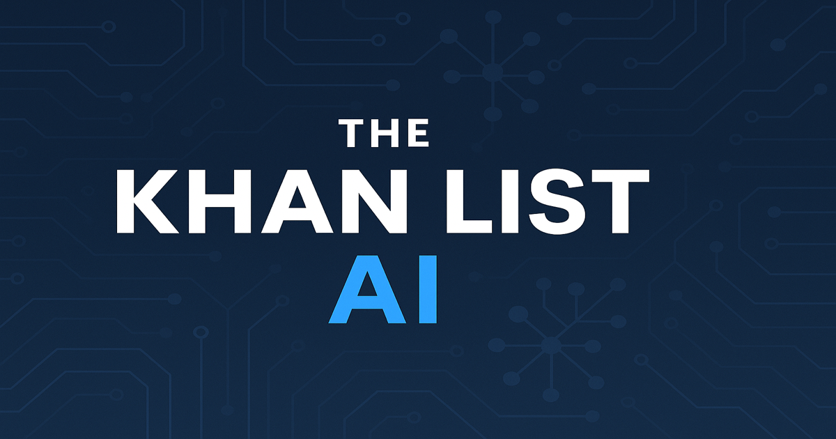 The Khan List - Apple-Google AI Pact, NVIDIA Vera Rubin, OpenAI's $110B Round