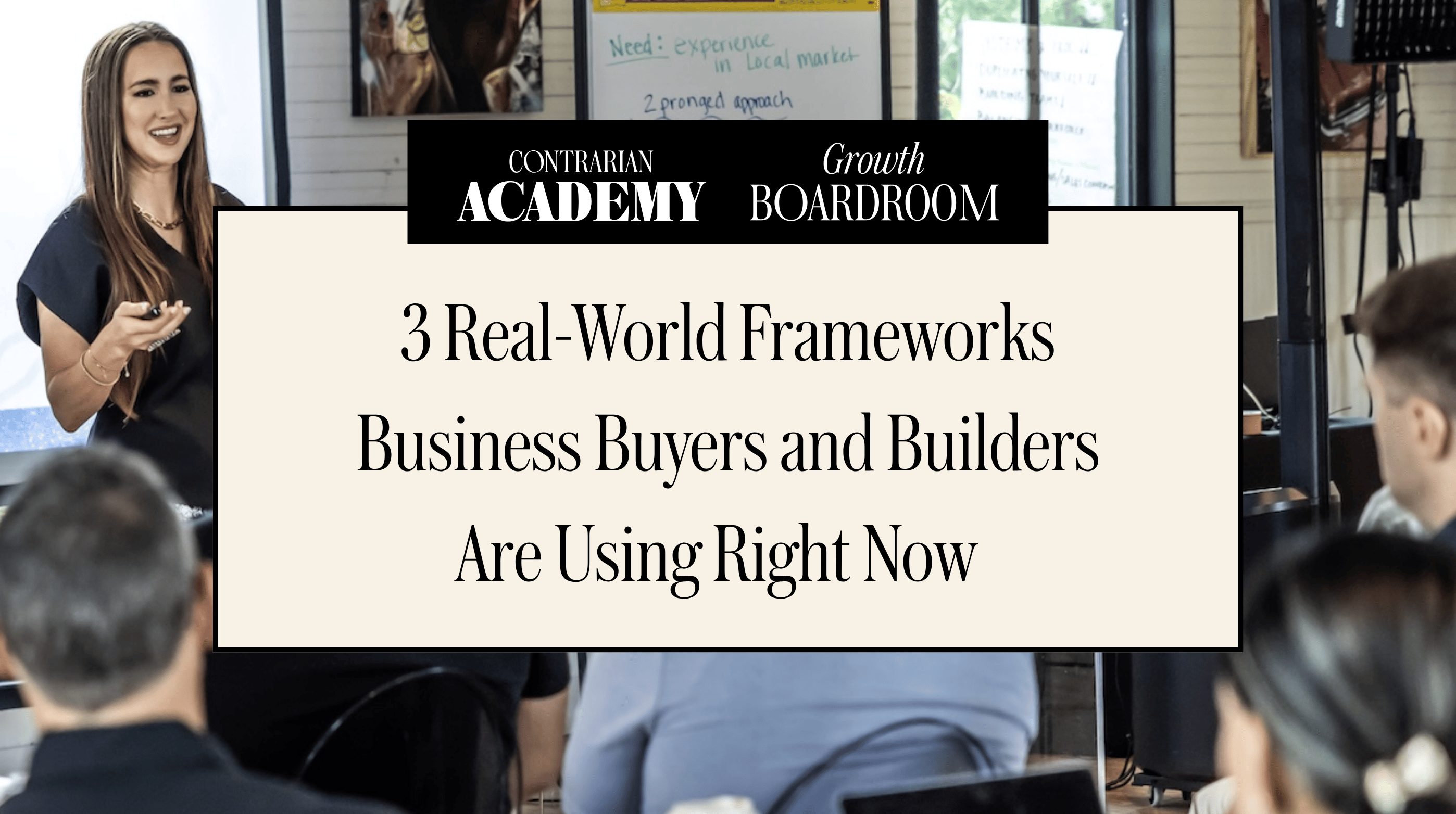 Behind the Scenes: How 3 People Built or Bought Their Way to Ownership