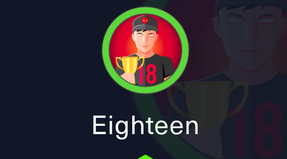 Eighteen Machine | HackTheBox