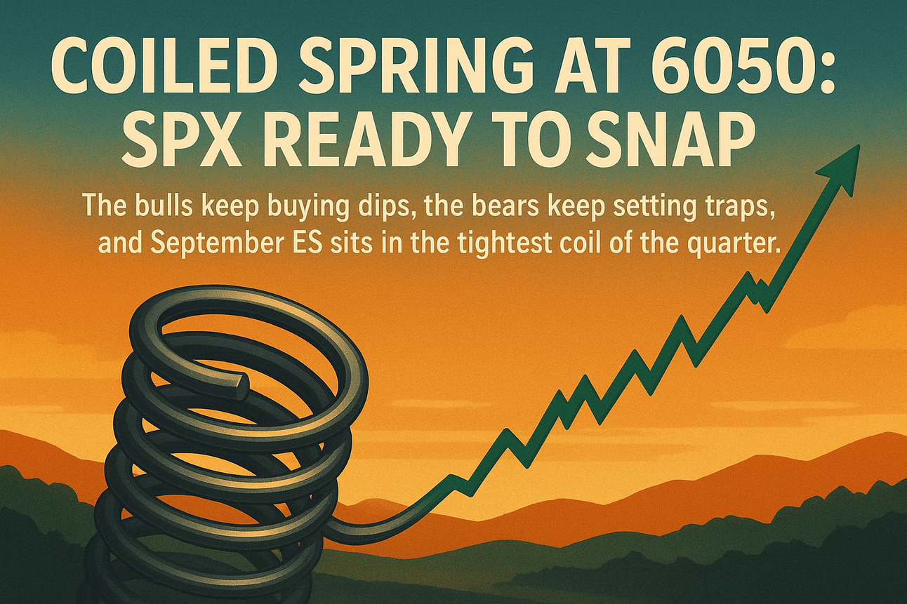 Coiled Spring at 6050: SPX Ready to Snap