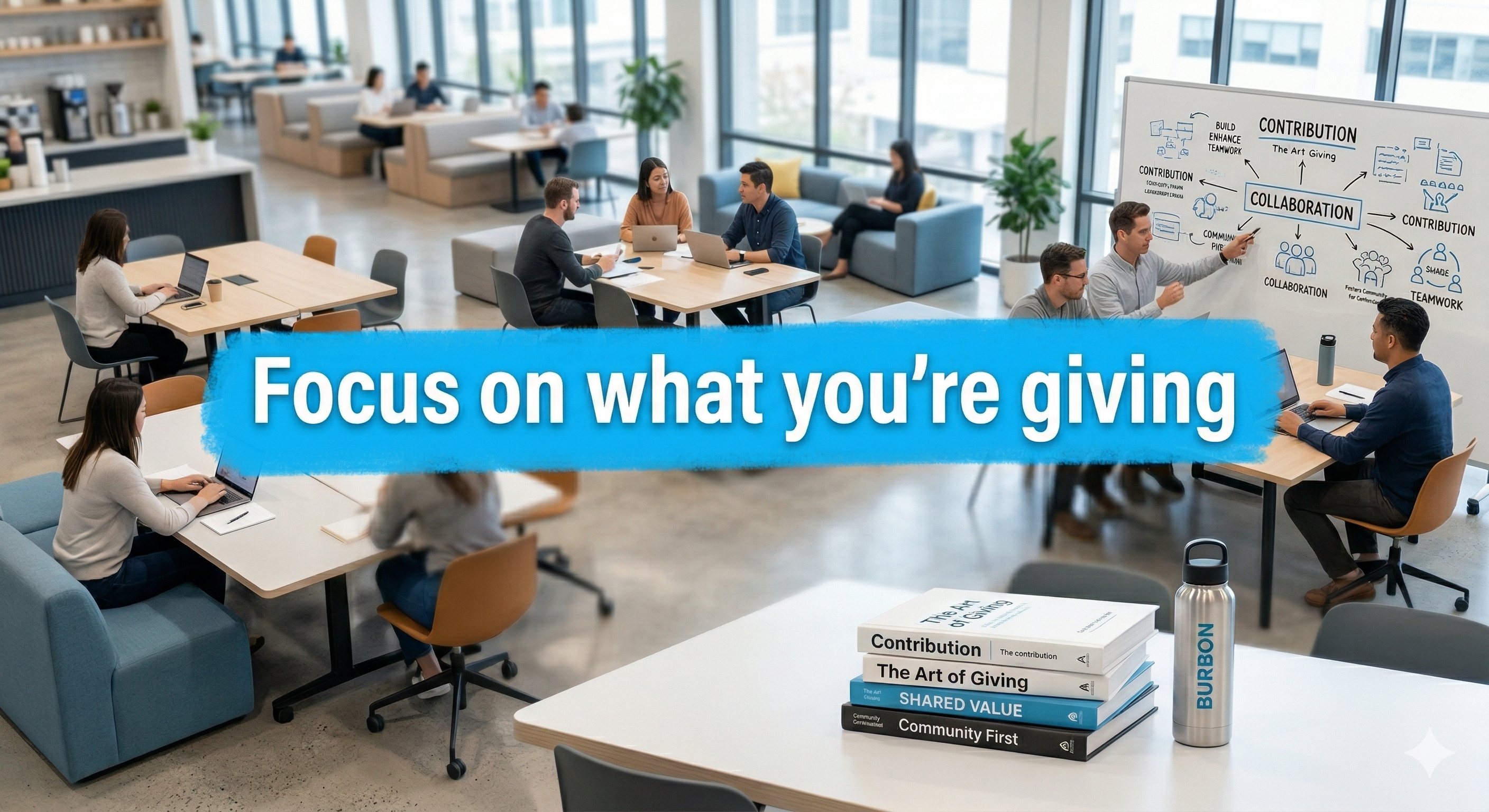 Focus on what you’re giving