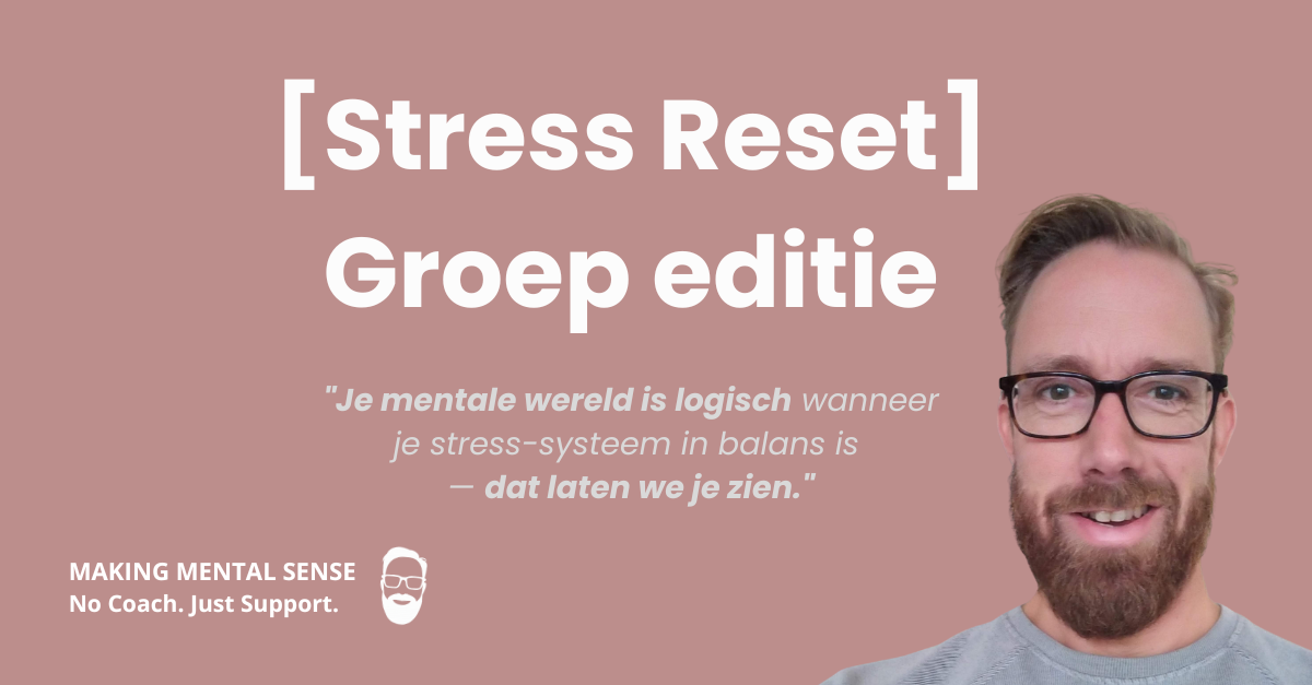 Grip op Stress in 5 weken | Groep editie - Start 5 januari 2026