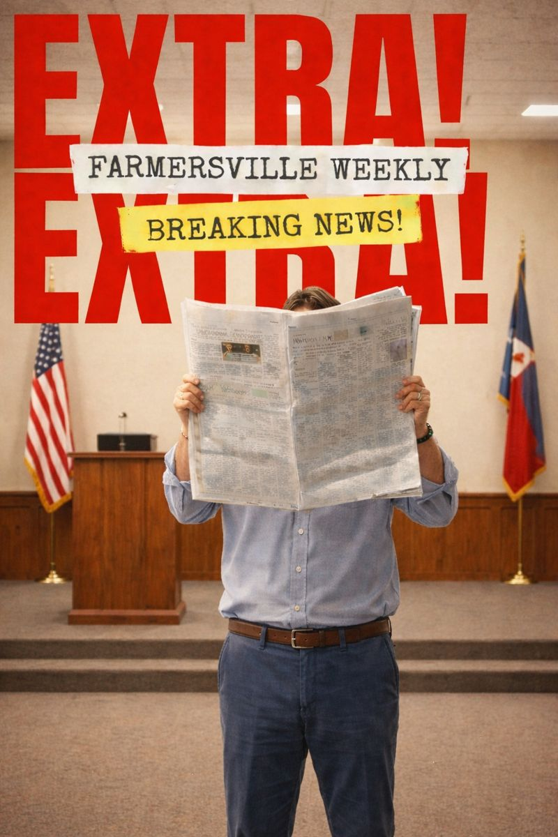 🏛️ NEW YEAR, BIG SHIFT IN FARMERSVILLE: CITY MANAGER STEPS DOWN, PROJECTS ADVANCE & COMMUNITY WEIGHS IN