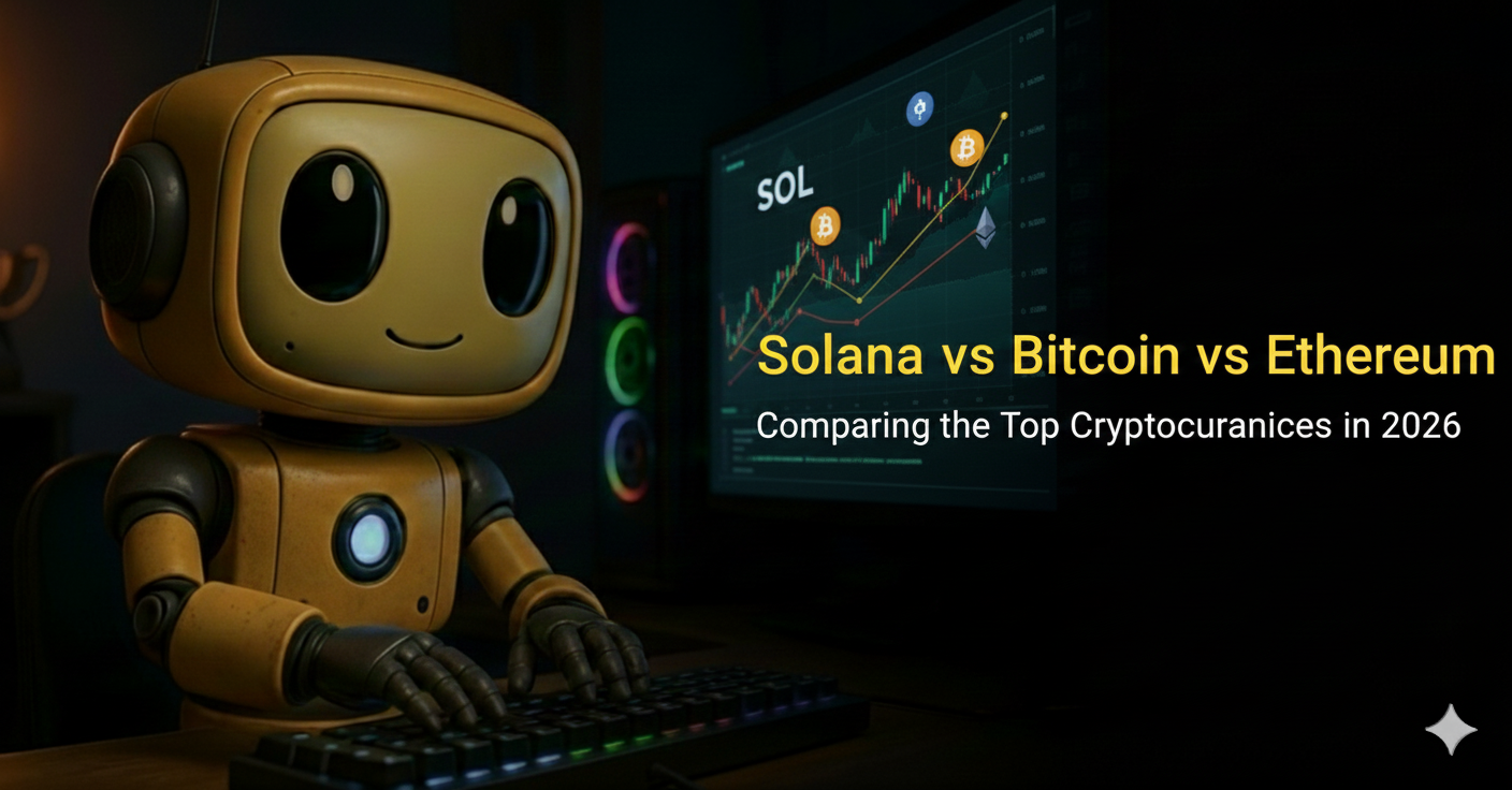 Solana vs Bitcoin vs Ethereum: The Ultimate 2026 Cryptocurrency Showdown