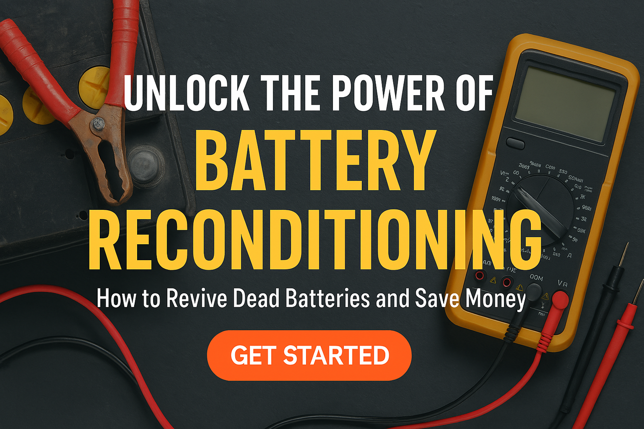 How to Recondition Batteries at Home and Save Money | DIY Battery Reconditioning Guide