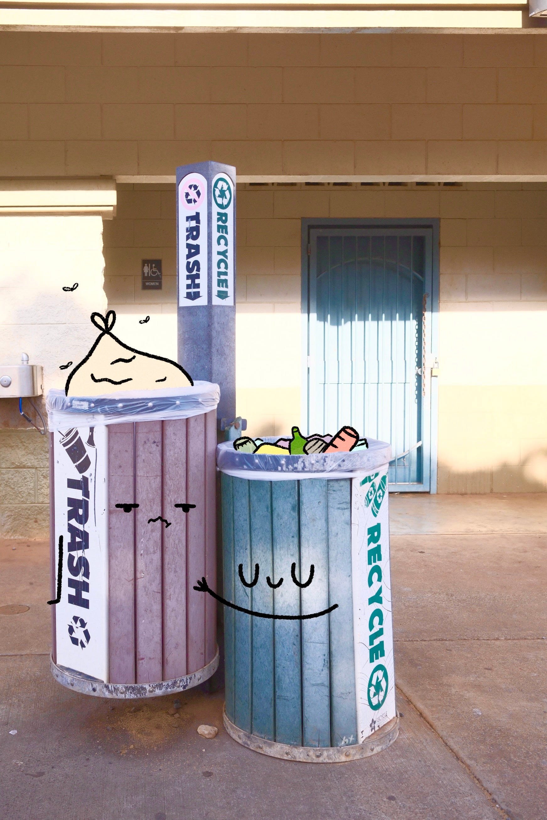 trash -- pebble prose