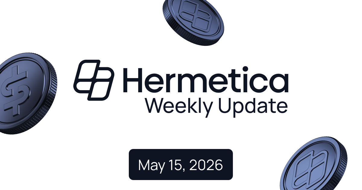 Weekly Update - May 15, 2026