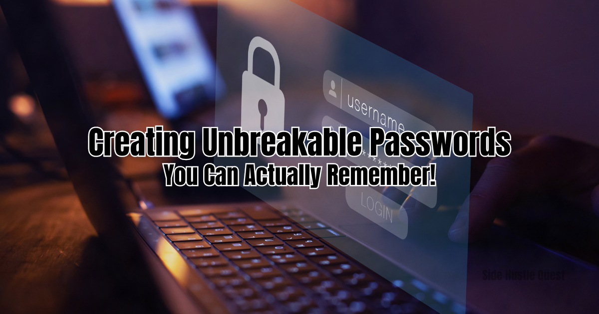Password Powerhouse: Creating Unbreakable Passwords for Your Side Hustle