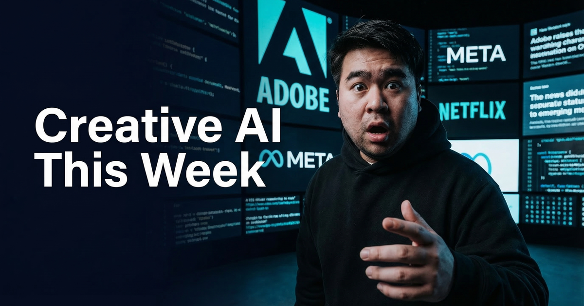 Major Disruption in the Creative AI Space