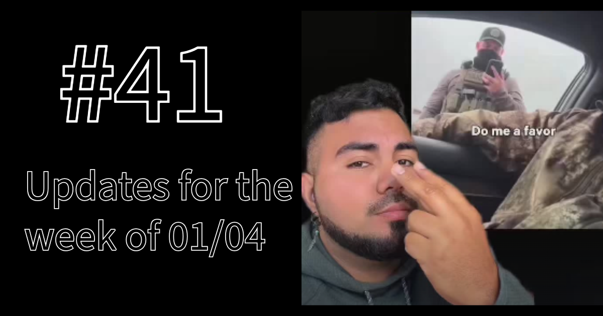 #41 ¿Que pasó? with Señor B - week of 1/4