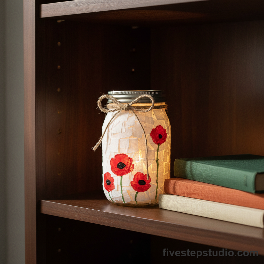 Poppy lantern