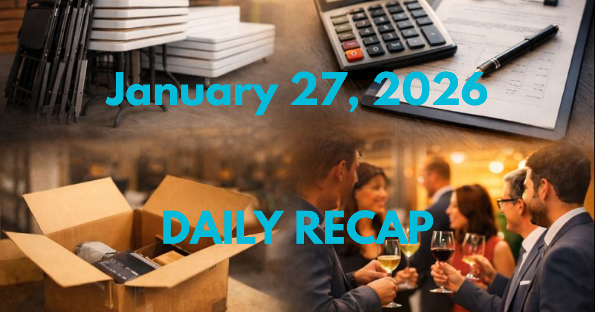 January 27, 2026 – Daily Recap